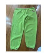 PINK Victoria&#39;s Secret Sweatpants Lounge Comfy Casual Green Joggers Size M - $27.93 CAD