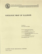 Illinois State Geological Survey: Geologic Map of Illinois - £14.61 GBP