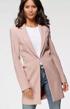 Laura Scott Long Blazer En Rose UK 14 (ccc425) - £35.21 GBP