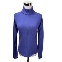 Lucy Half Zip Workout Knit Top Pullover Lightweight Jacket Long Sleeves - £14.63 GBP