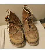 Thorogood Waterproof ASTM F2413-18 Men&#39;s Steel Toe Boots Size 13 USED - $77.43