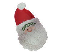 Fitz &amp; Floyd Ceramic Santa Claus Server Candy Dish 2007 53/104 In Origin... - £12.52 GBP