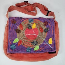 Vintage Hippie Carry Bag Large Crossbody Casual or Work LAPTOP SIZE by KC - $51.43