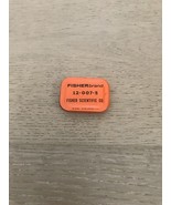 Vintage Rare FISHER SCIENTIFIC  CO FISHER brand tin 12 - 007 - 5  orange... - $15.00