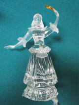 Swarovski Crystal Pierrot And Columbina Figurines 7&quot; And 5 1&#39;2&quot; With Stand - £373.72 GBP