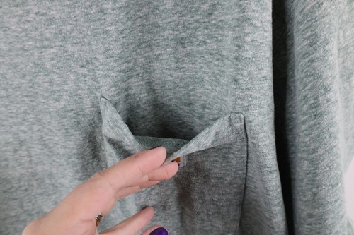 Vtg Carhartt Mens XL Faded Spell Out Heavyweight Pocket T-Shirt Heather Green Item image 5