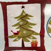 Needle Creations Embroidery Pillow or Wall Hanging Christmas design Craft Kit - £4.76 GBP