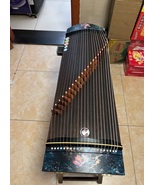 Guzheng 100cm 21 strings zither portable lotus pattern Chinese string in... - $399.00