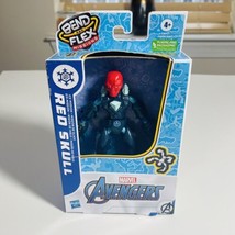 Marvel Avengers Bend and Flex Missions Red Skull Ice Mission 6.5&quot; Action Figure - £7.86 GBP