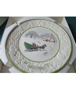 Vernon Plate Songs of Christmas by Metlox, Nib 8&quot; diam[*am16] - $727.49 MXN