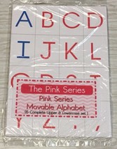 The Pink Series - Movable Alphabet (6 Upper &amp; Lowercase set ) Montessori - £18.26 GBP