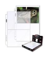 3 pks of 100 (300) BCW 5&quot; x 7&quot; Photograph/Card 2-Pocket TopLoad Pro Bind... - $1,496.35 MXN