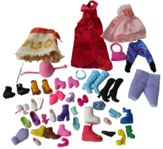 Fashion Doll Accessory Clothing Lot Barbie boot Shoe helmet disney skirt - $4.95