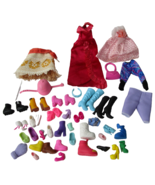 Fashion Doll Accessory Clothing Lot Barbie boot Shoe helmet disney skirt - $6.85 CAD