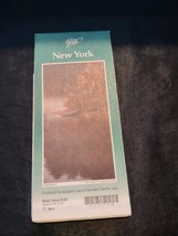 AAA New York State Highway Travel Road Map-98-4 - £7.11 GBP