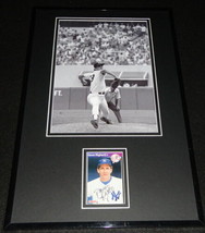 Dave Righetti Signed Framed 11x17 Photo Display New York Yankees - £54.50 GBP