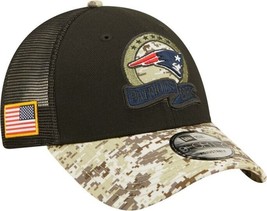 New England Patriots Men New Era Salute to Service 9Forty Adjustable Tru... - $430.95 MXN