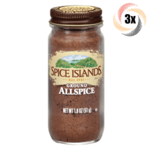 3x Jars Spice Islands Ground Allspice Seasoning | 1.8oz | Fast Shipping - £24.51 GBP