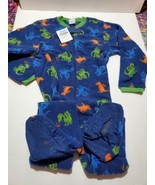 Vintage Gymboree 2003 dinosaur  pajamas sz 4 brand new boys footie foote... - £27.64 GBP