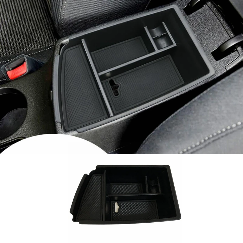 Car Armrest Storage Box Center Organizer Glove Tray Holder Box Stowing T... - $18.40