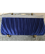 Camille La Vie Clutch Purse Royal Blue with Rhinestones NWOT - $24.75