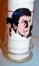 Vintage 1984 Paramount Taco Bell Star Trek Spock Lives Drinking Glass-Lot 21 - £11.19 GBP