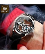®Olevs Automatic Luxury Tourbillon Men&#39;s Wristwatch ✅ Mechanical Skeleto... - $117.80