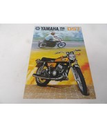 1972 Yamaha DS7 250cc Original Motorcycle Sales Brochure - $591.59 MXN