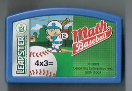 leapFrog Leapster Game Cart Math Baseball Educational - $10.03