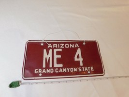 Arizona Vintage license plate tag ME 4 Grand Canyon State 3 digit RARE A... - $98.99