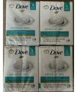 Dove Beauty Soap Bar Sensitive Skin Hypoallergenic Fragrance Free 2ct Pa... - $41.66 CAD