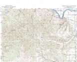 Moores Hollow Quadrangle, Oregon-Idaho 1951 Topo Map USGS 15 Minute Topo... - $21.99
