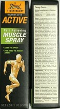 1/3/5/12 Pcs Tiger Balm Active Muscle Spray Pain Relieving 2.53 Oz/ 75 ML - £9.71 GBP+
