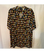 Disney 100 XXL Button Shirt Multiverse Marvel Star Wars Pixar Princesses - $82.04 CAD