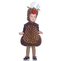 Underwraps Reindeer Halloween Costume Size 4-6 Fleece Plush - £15.97 GBP