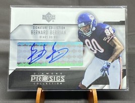 2004 Upper Deck Diamond Pro Sigs Collection SC-BB Bernard Berrian Autograph Card - £1.48 GBP