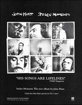 John Hiatt 1990 Stolen Moments album advertisement A&amp;M Records ad print - £3.14 GBP