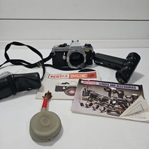 Pentax ME Super SLR 35mm Camera Body And Winder Comes With Manuals And B... - $54.40