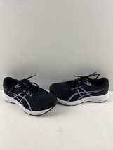 Nwob Asics GEL-CONTEND 8 Black Fabric Lace Up Low Top Running Shoes Mens Size 10 - £35.21 GBP