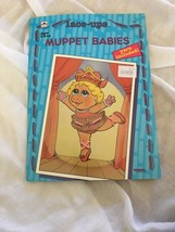 1992  Golden-  lace ups Muppet Babies- Baby Miss Piggy   #3776 Jim Henson rare! - £8.53 GBP