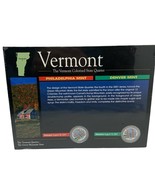 Vermont Colorized State Quarter NEW Philadelphia &amp; Denver Mint - £7.67 GBP