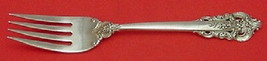 Grande Baroque by Wallace Sterling Silver Salad Fork 6 5/8&quot; Flatware - £61.44 GBP