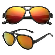 Kids Sunglasses - Polarized Aviator Sunglasses For Kids - Bendable Toddler Sungl - £23.71 GBP