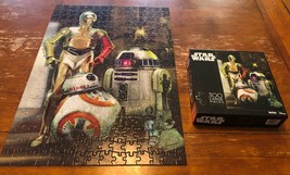 Star Wars R2-D2 C-3PO BB8 Droids 300 Piece Jigsaw Puzzle Buffalo - $16.34