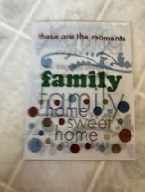 Family Best Occasions Vellum Quotes 24 Pages Sticker Tablet Scrapbook St... - $12.19