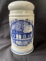 Antique Delft pottery handpainted apothecary jar  - albarello. Marked Bo... - £61.76 GBP