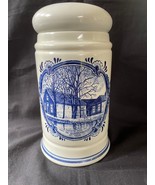 Antique Delft pottery handpainted apothecary jar  - albarello. Marked Bo... - £61.76 GBP