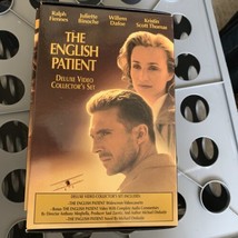 English Patient Deluxe Video Collector’s Set Book VHS Cassette Tape Widescreen - £11.12 GBP