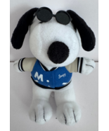 Metlife Snoopy 7 Inch Plush Dark Sunglasses School Jacket NEW - $256.05 MXN