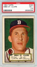 1952 Topps Ebba St. Claire #393 PSA 3.5 P1319 - £215.77 GBP